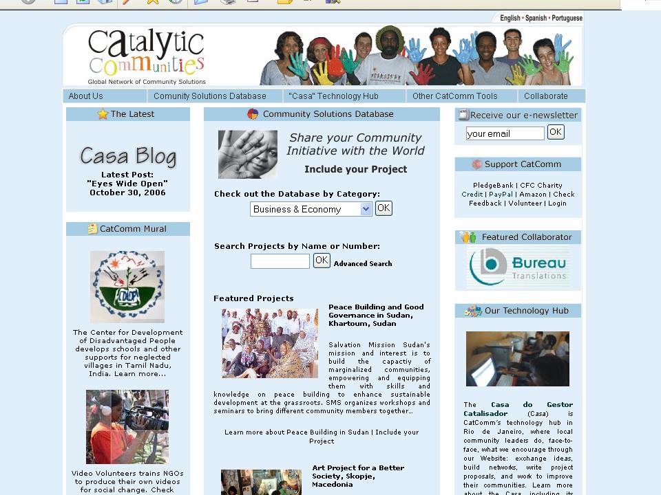 2006 Community Solutions Database