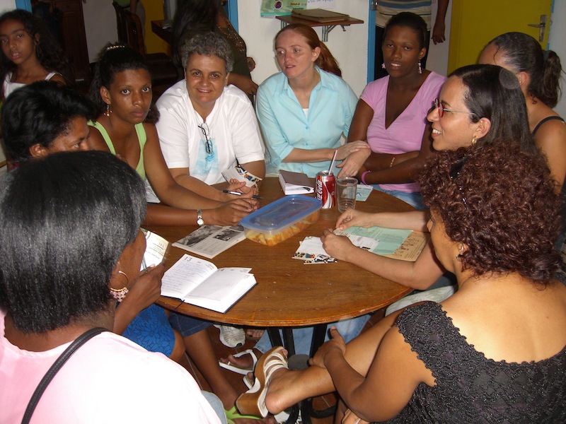 Women's group meeting